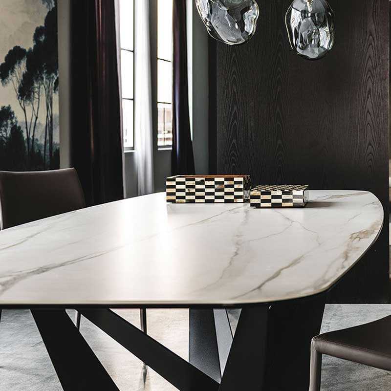 Skorpio Keramik Fixed Table by Cattelan Italia