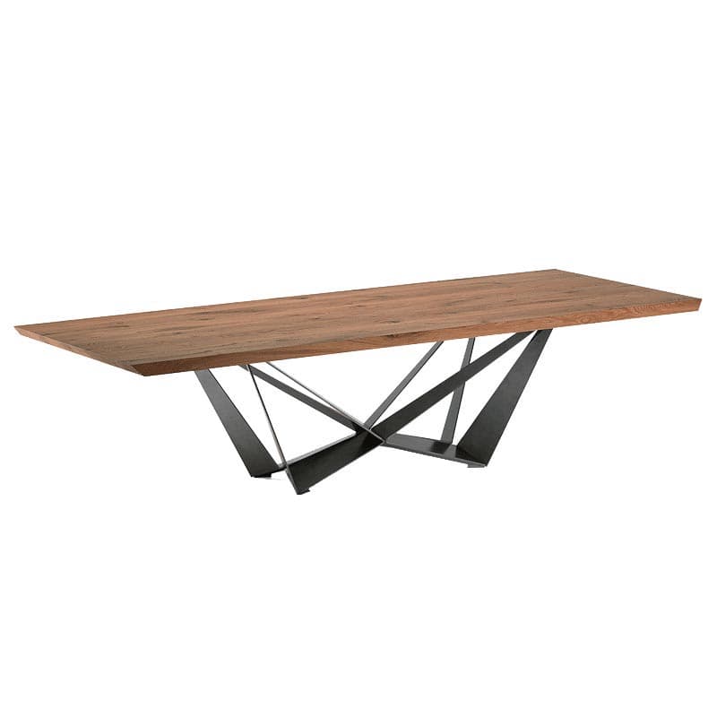 Skorpio Wood Fixed Table by Cattelan Italia