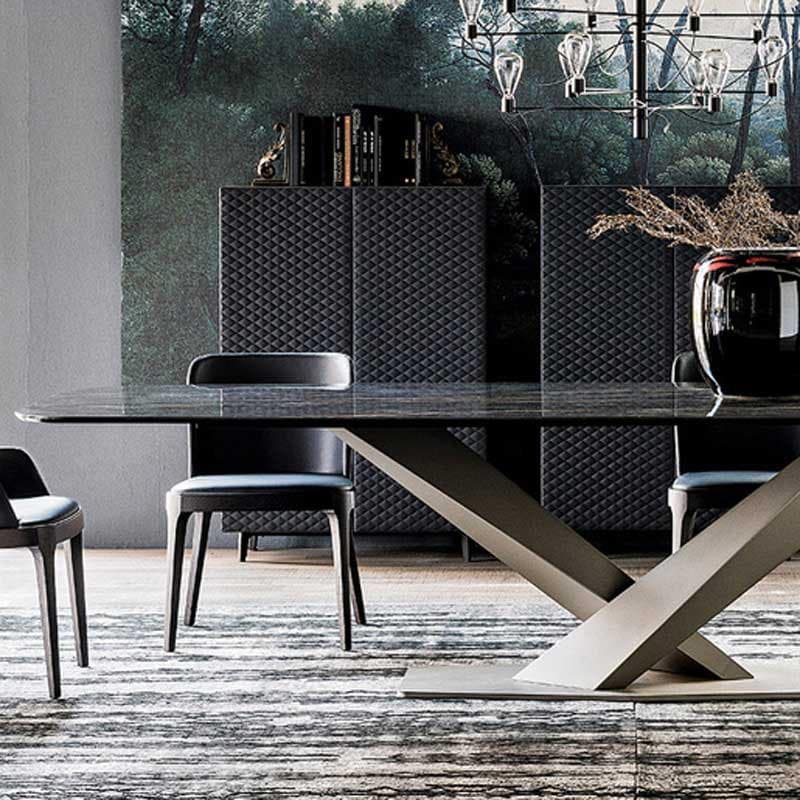 Stratos Keramik Fixed Table by Cattelan Italia