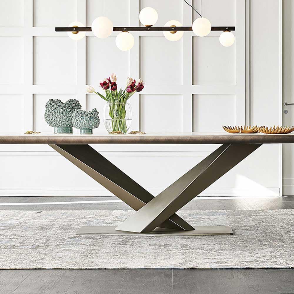 Stratos Keramik Premium Dining Table by Cattelan Italia