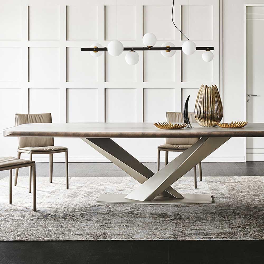 Stratos Keramik Premium Dining Table by Cattelan Italia