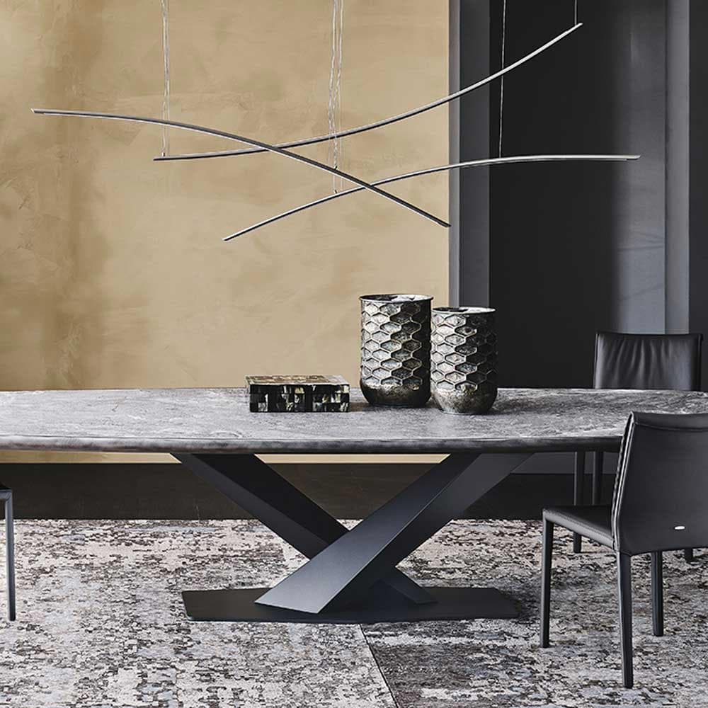 Stratos Keramik Premium Dining Table by Cattelan Italia