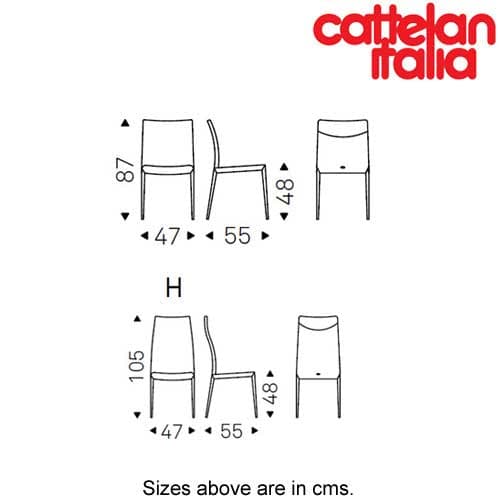 Norma Low Dining Chair by Cattelan Italia