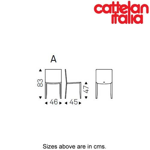 Piuma Edition Dining Chair by Cattelan Italia