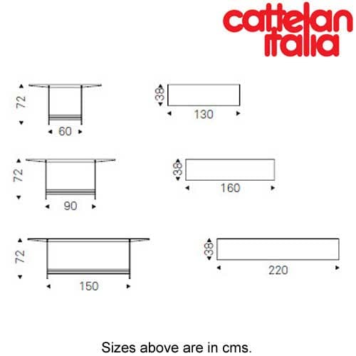 Trevi Console Table by Cattelan Italia