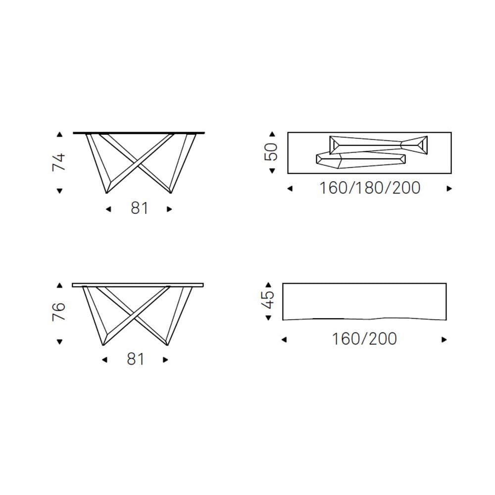 Westin Console Table by Cattelan Italia