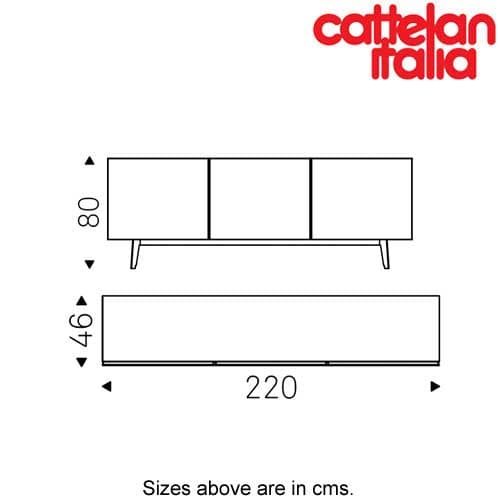 Metropol Sideboard by Cattelan Italia