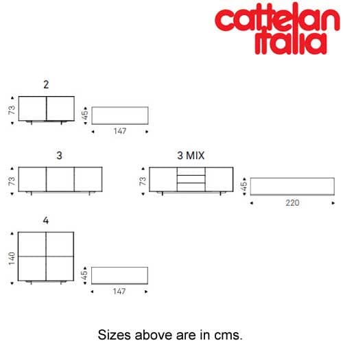 Oxford Sideboard by Cattelan Italia