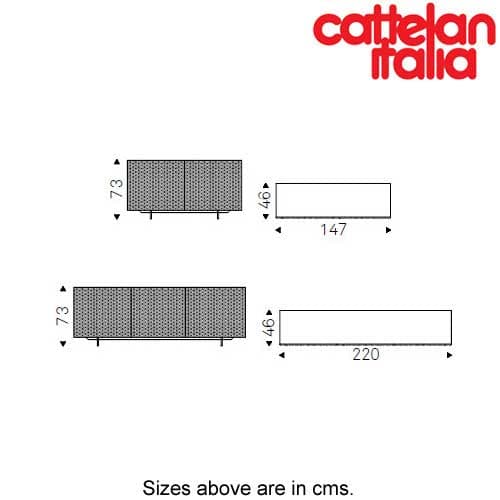 Royalton Sideboard by Cattelan Italia