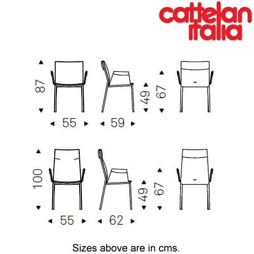 Isabel Armchair by Cattelan Italia