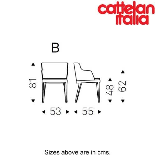 Magda Armchair by Cattelan Italia