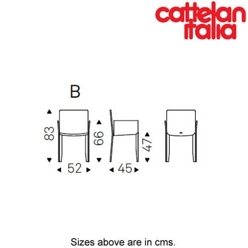 Piuma Edition Armchair by Cattelan Italia