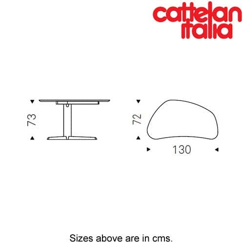 Malibu Writing Desk by Cattelan Italia