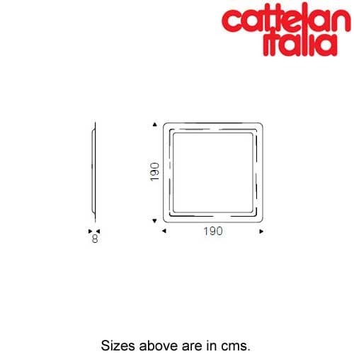 Glenn Magnum Mirror by Cattelan Italia by Cattelan Italia