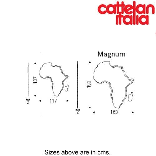 Africa Mirror by Cattelan Italia