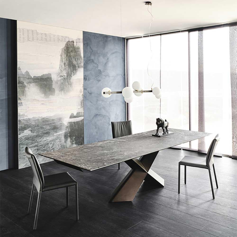 Tyron Keramik Drive Dining Table by Cattelan Italia