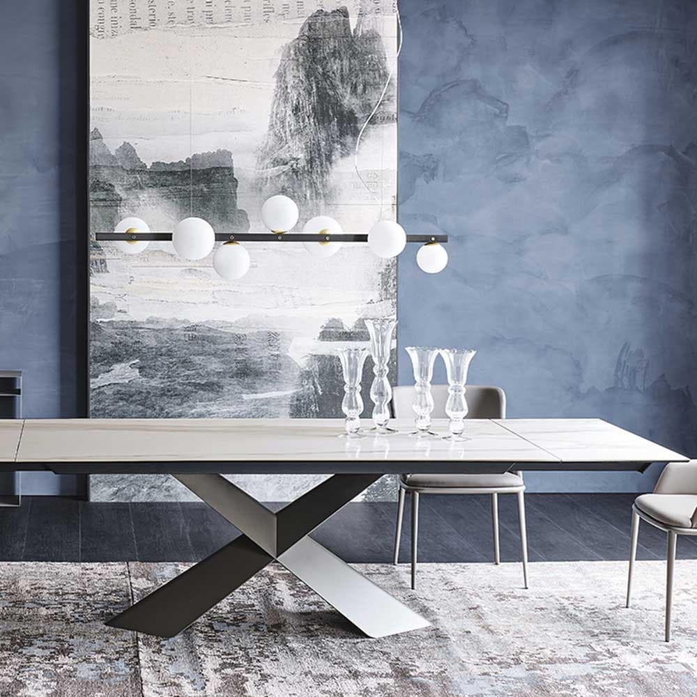 Tyron Keramik Drive Dining Table by Cattelan Italia