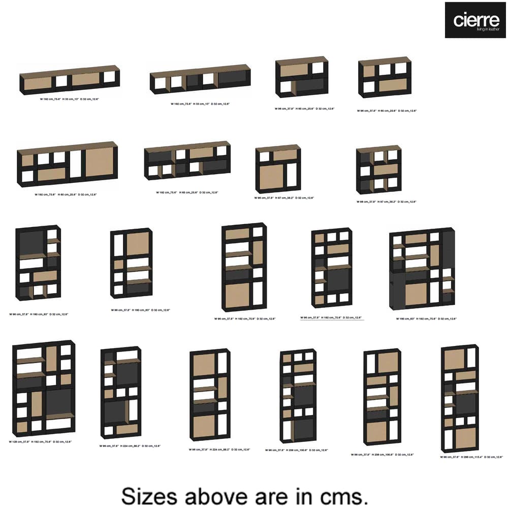 Key Bookcase by Cierre