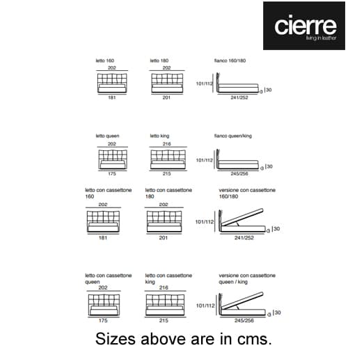 Eva Due Double Bed by Cierre