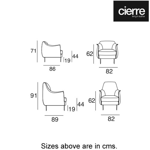 Boheme Armchair by Cierre