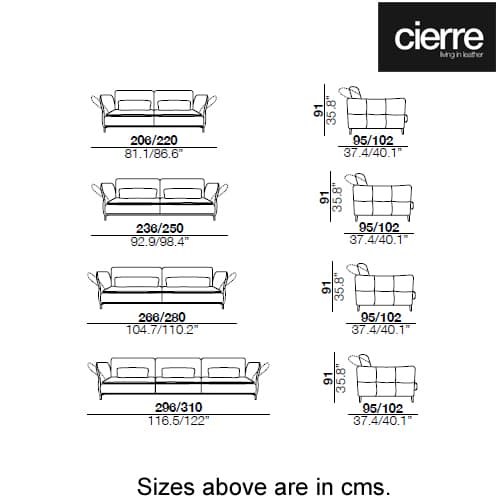 Simply Sofa by Cierre