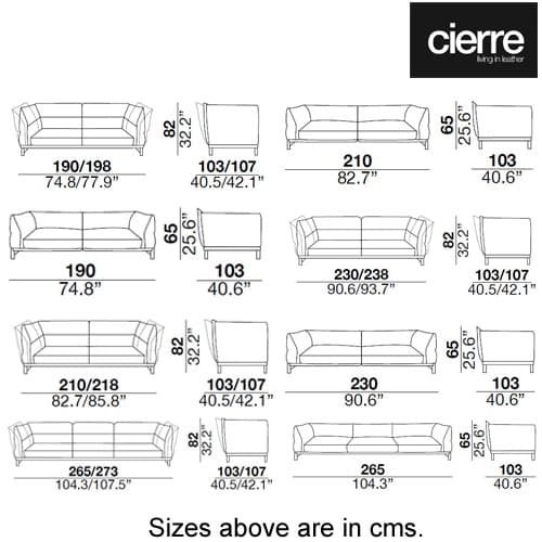 Up-down Sofa by Cierre