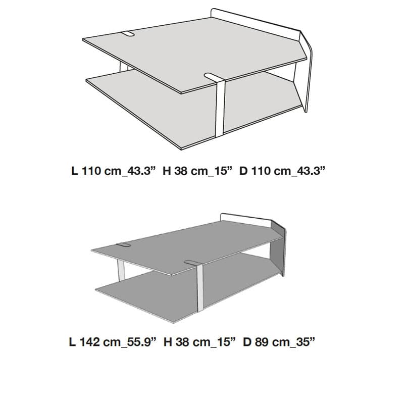 Suite Coffee Table by Cierre