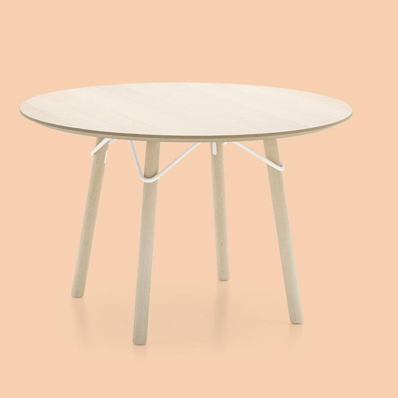 Tria Non-Extending Round Dining Table by Connubia Calligaris