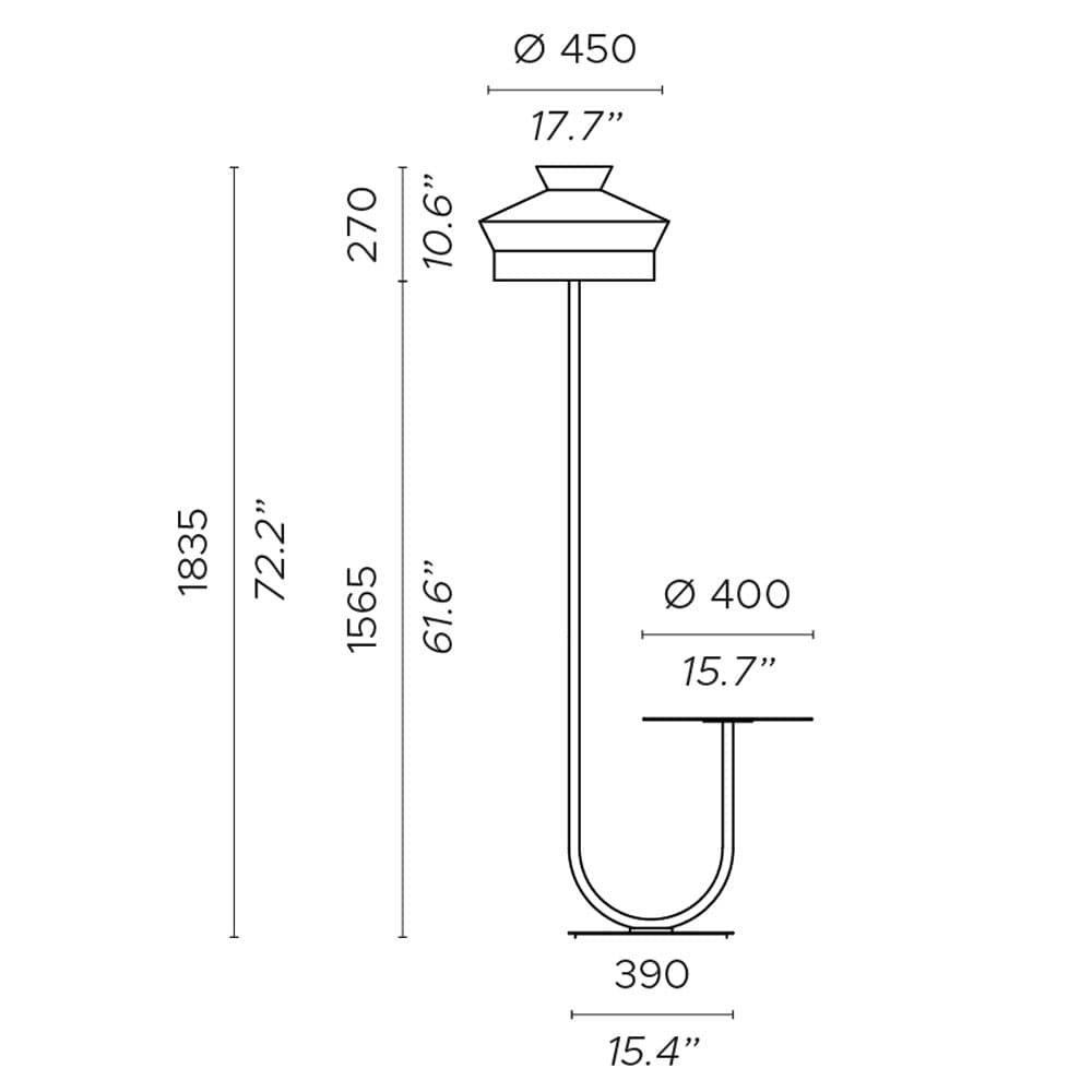 Calypso Fl Outdoor Floor Lamp by Contardi