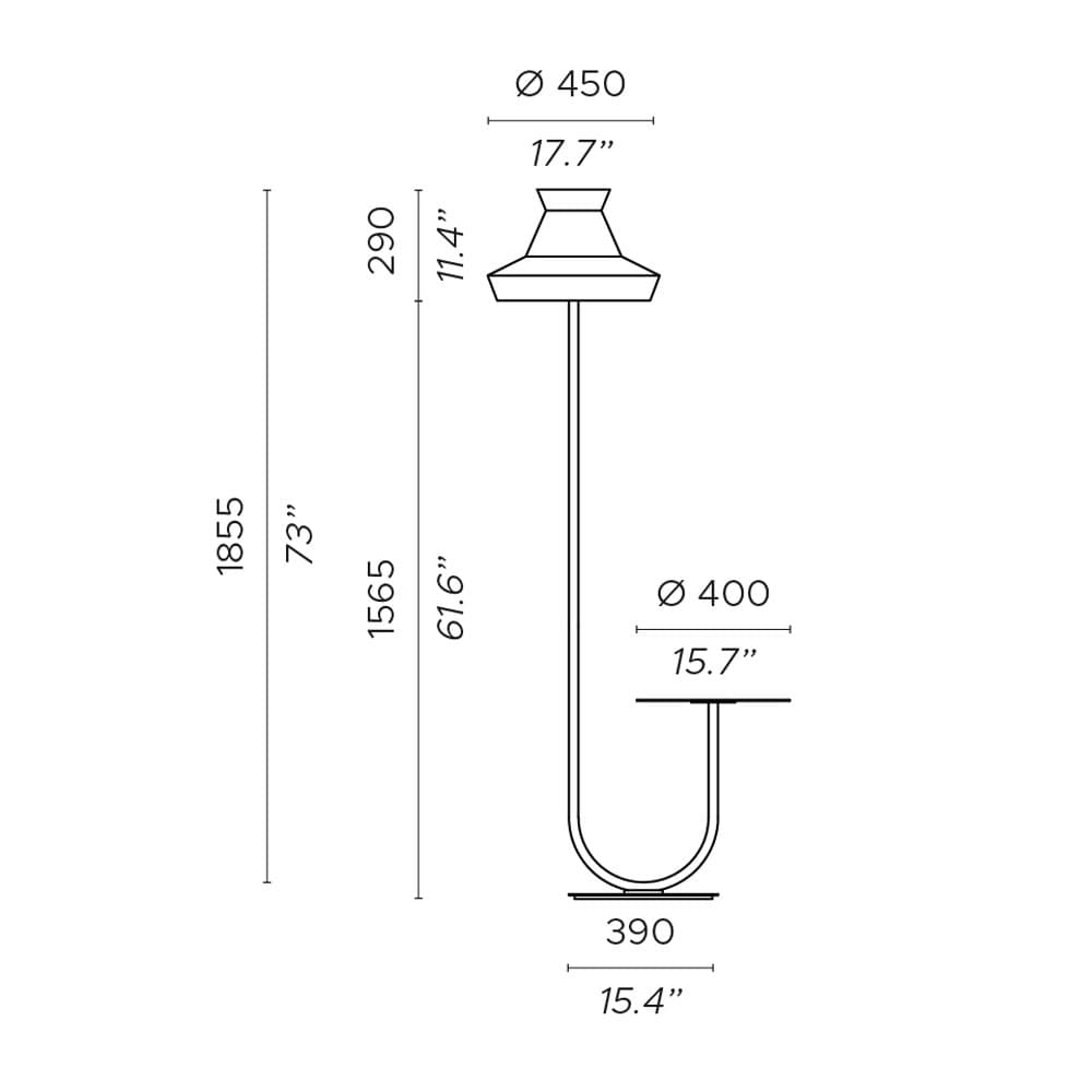 Calypso Fl Outdoor Floor Lamp by Contardi