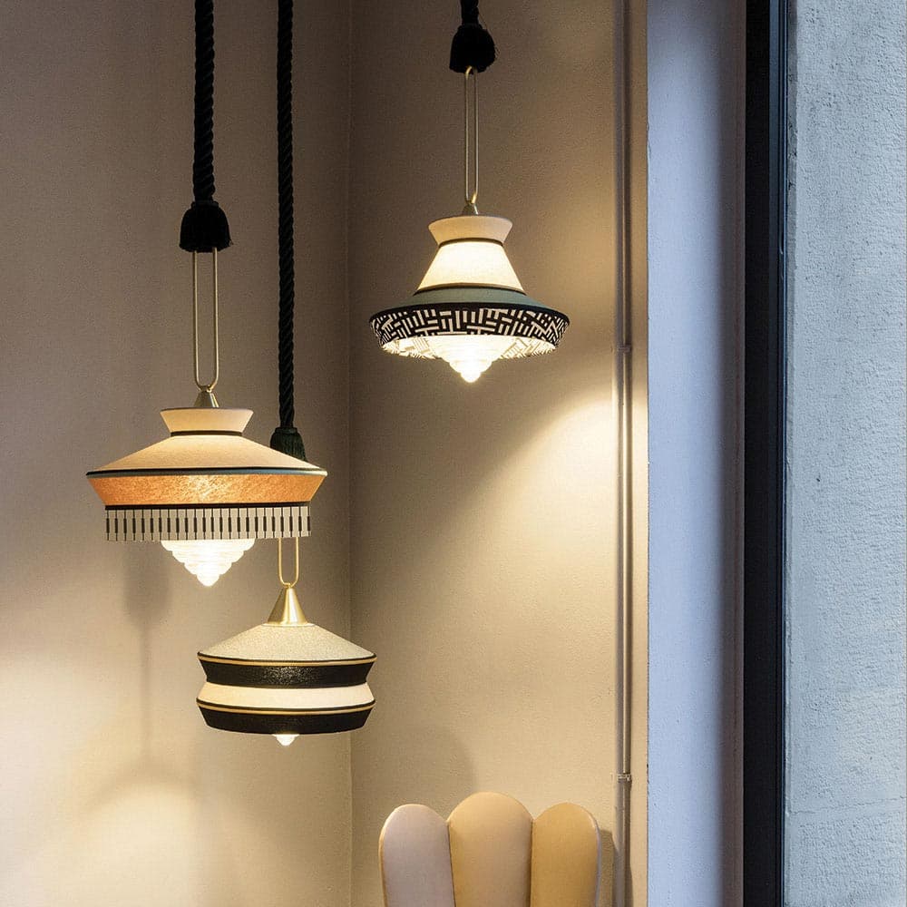 Calypso So Antigua Suspension Lamp by Contardi