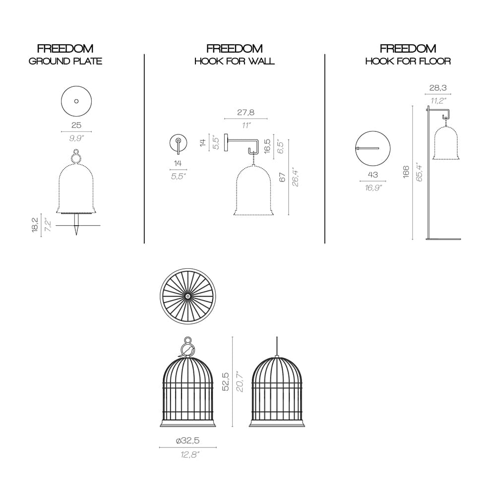 Freedom Floor Lamp by Contardi