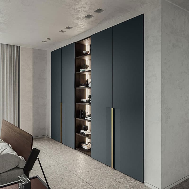 Arrow Hinged Door Wardrobes by Dallagnese