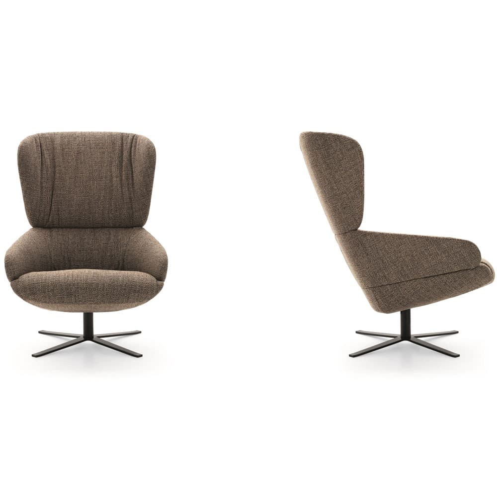 Cut And Cut Soft, Swivel Chair, Ditre Italia