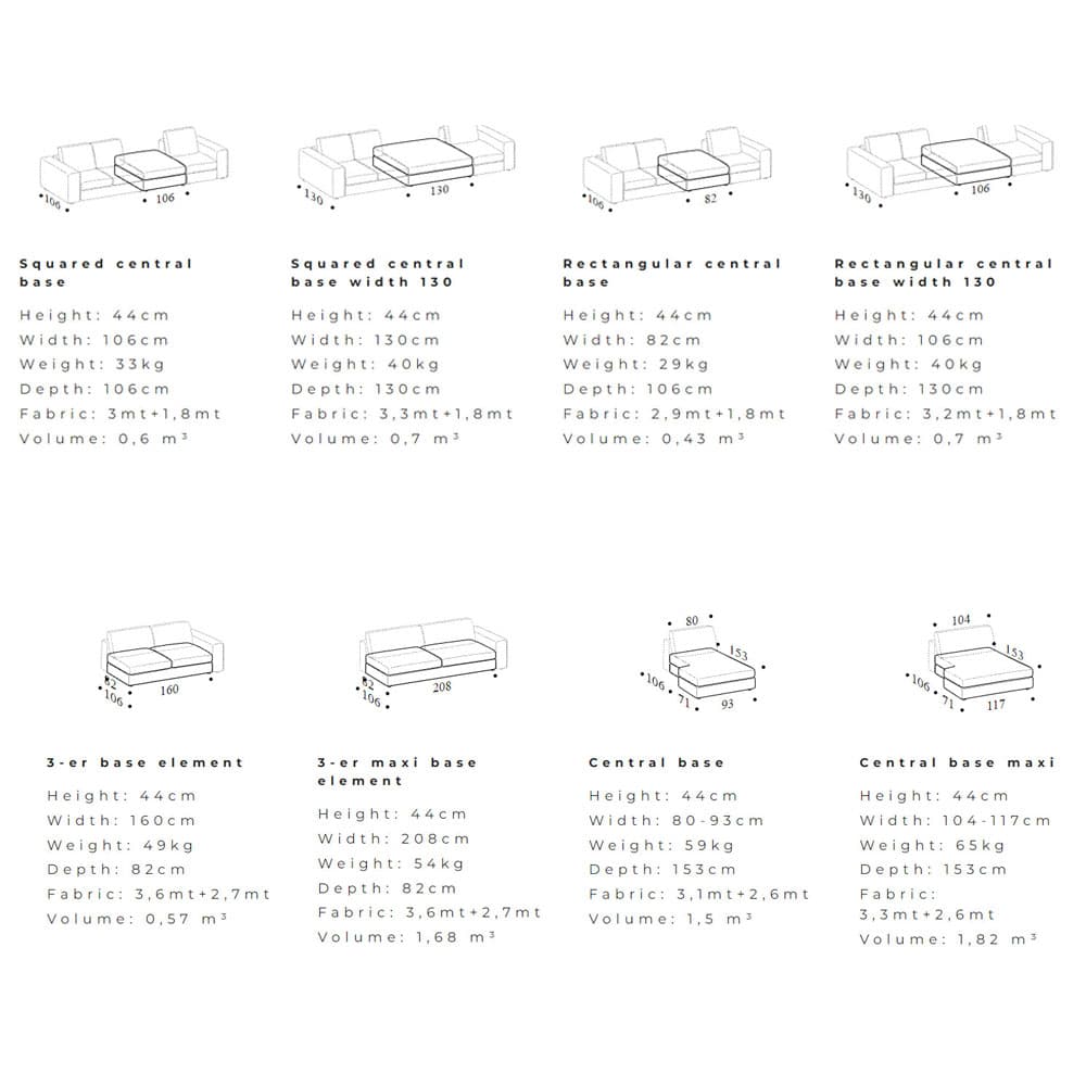 Urban 2 0 Modular Sofas by Ditre Italia