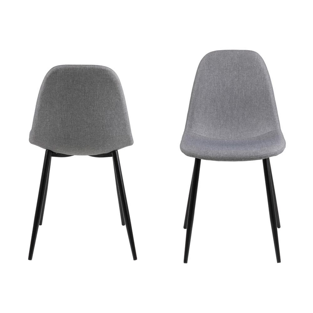 Wilma Light Grey Dining Chair By Dk Modern