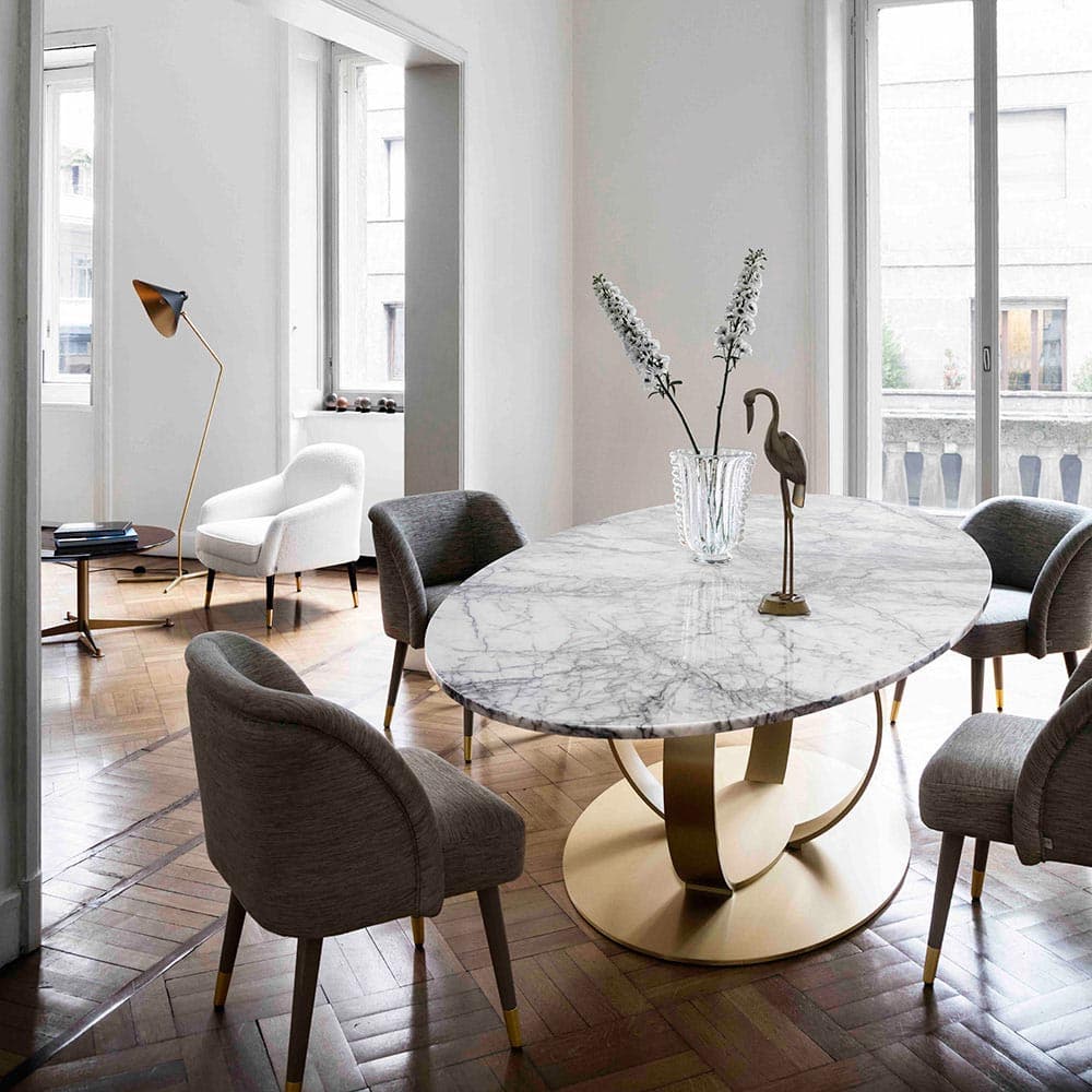 Andrew Dining Table by Dom Edizioni