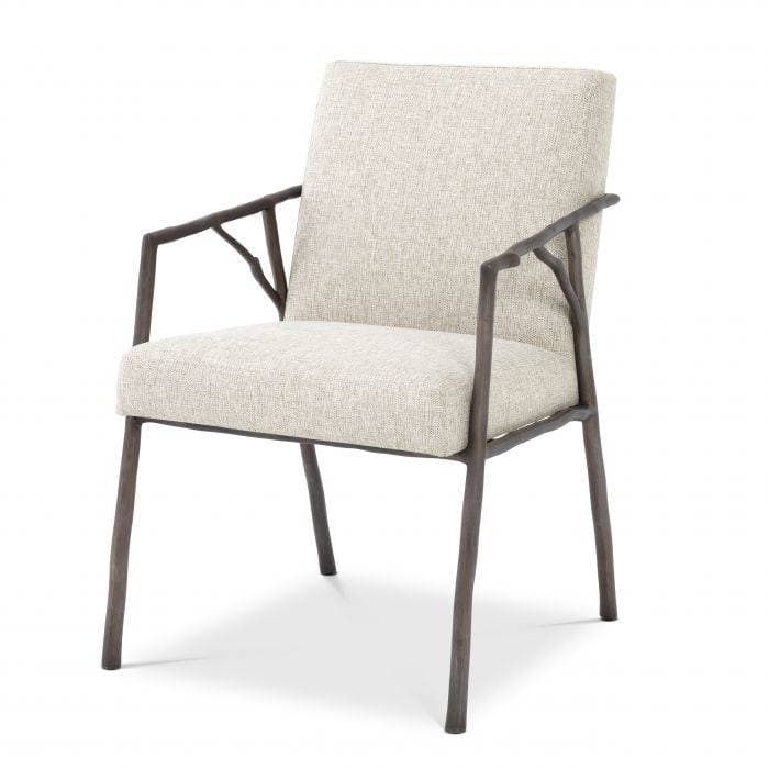 Antico Loki Natural Armchair by Eichholtz