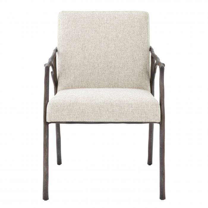 Antico Loki Natural Armchair by Eichholtz