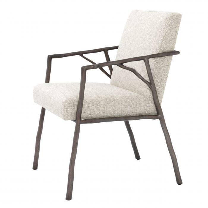 Antico Loki Natural Armchair by Eichholtz