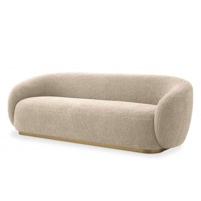 Brice Canberra Sand Sofa by Eichholtz