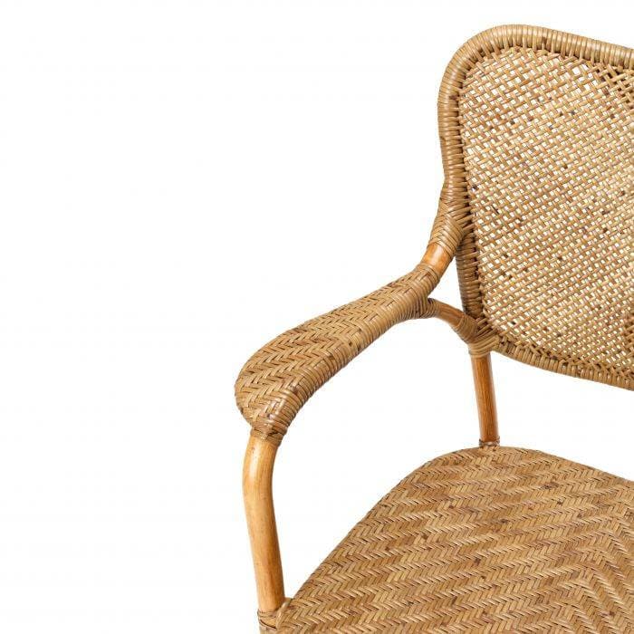 Colony Honey Finish Armchair by Eichholtz