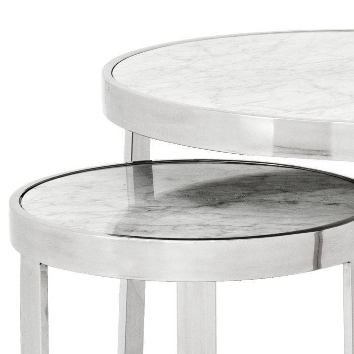 Fletcher Set Of 2 Side Table by Eichholtz