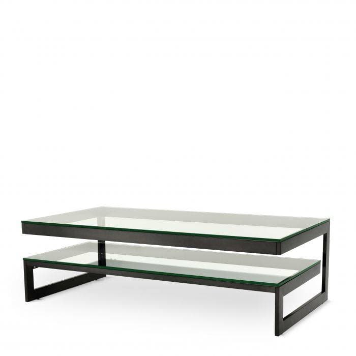 Gamma Bronze Finish Coffee Table by Eichholtz