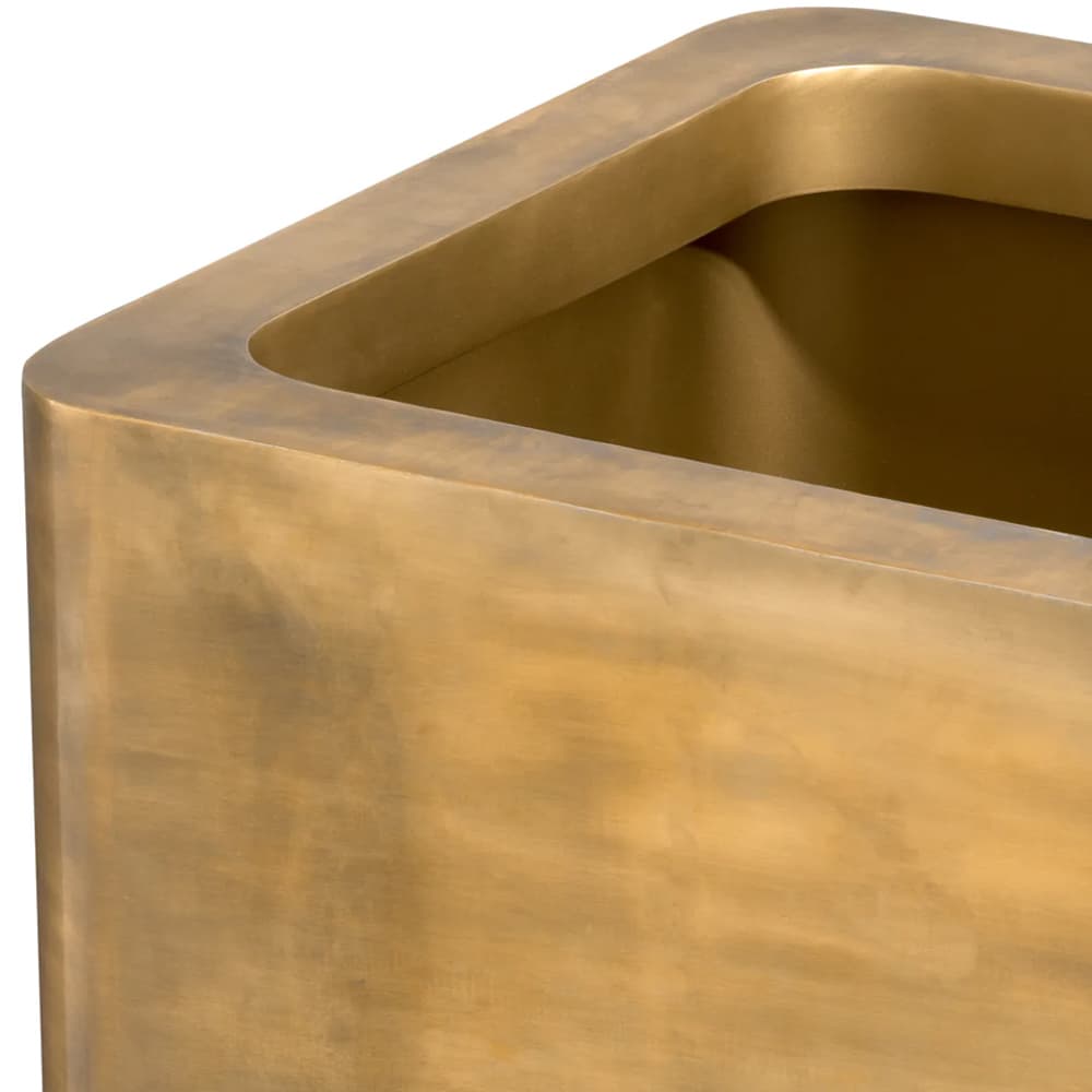 Jasper Square High Planter | By FCI London