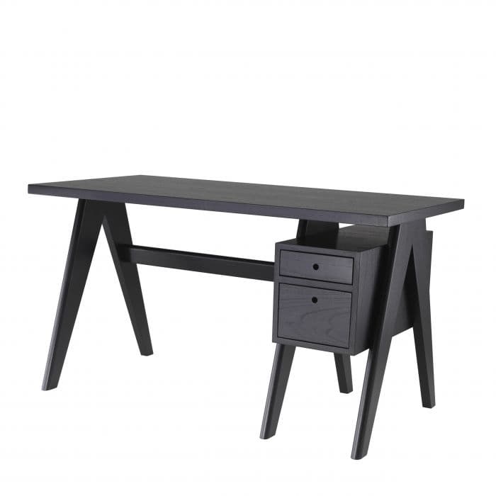 Jullien Classic Black Desk by Eichholtz