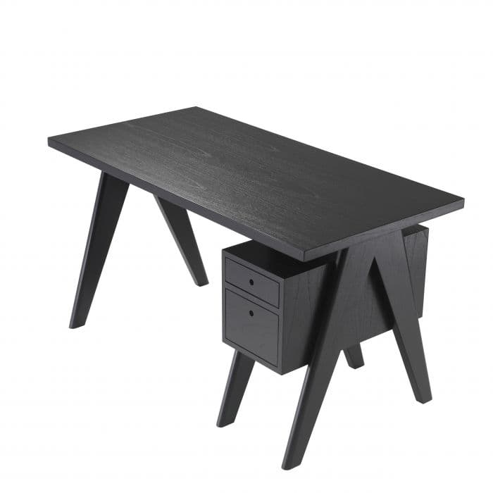 Jullien Classic Black Desk by Eichholtz