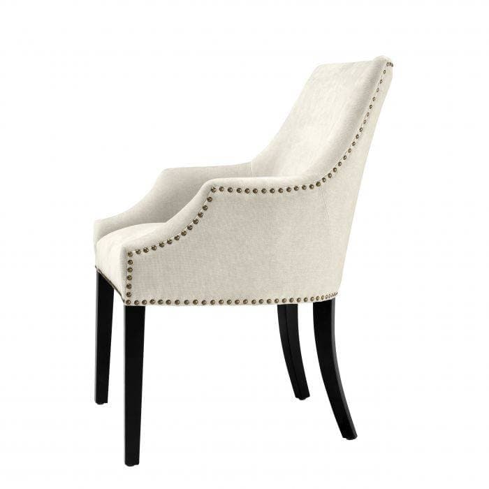 Legacy Clarck Sand Dining Chair by Eichholtz