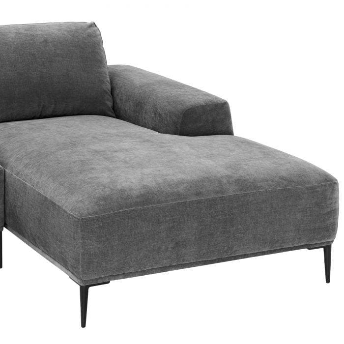 Lounge Montado Clarck Grey Sofa by Eichholtz