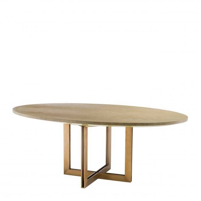 Melchior Oval Dining Table by Eichholtz